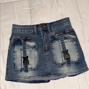Cargo Mini Skirt